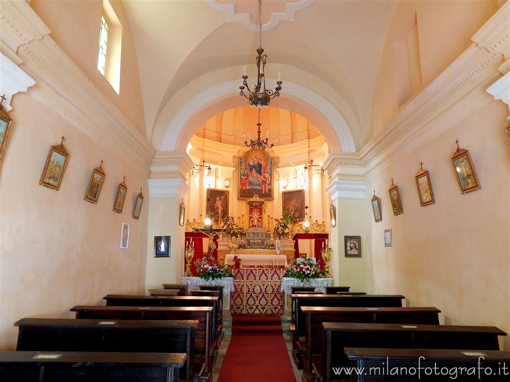 Rosazza (Biella, Italy) - Interior of the Oratory of San Defendente